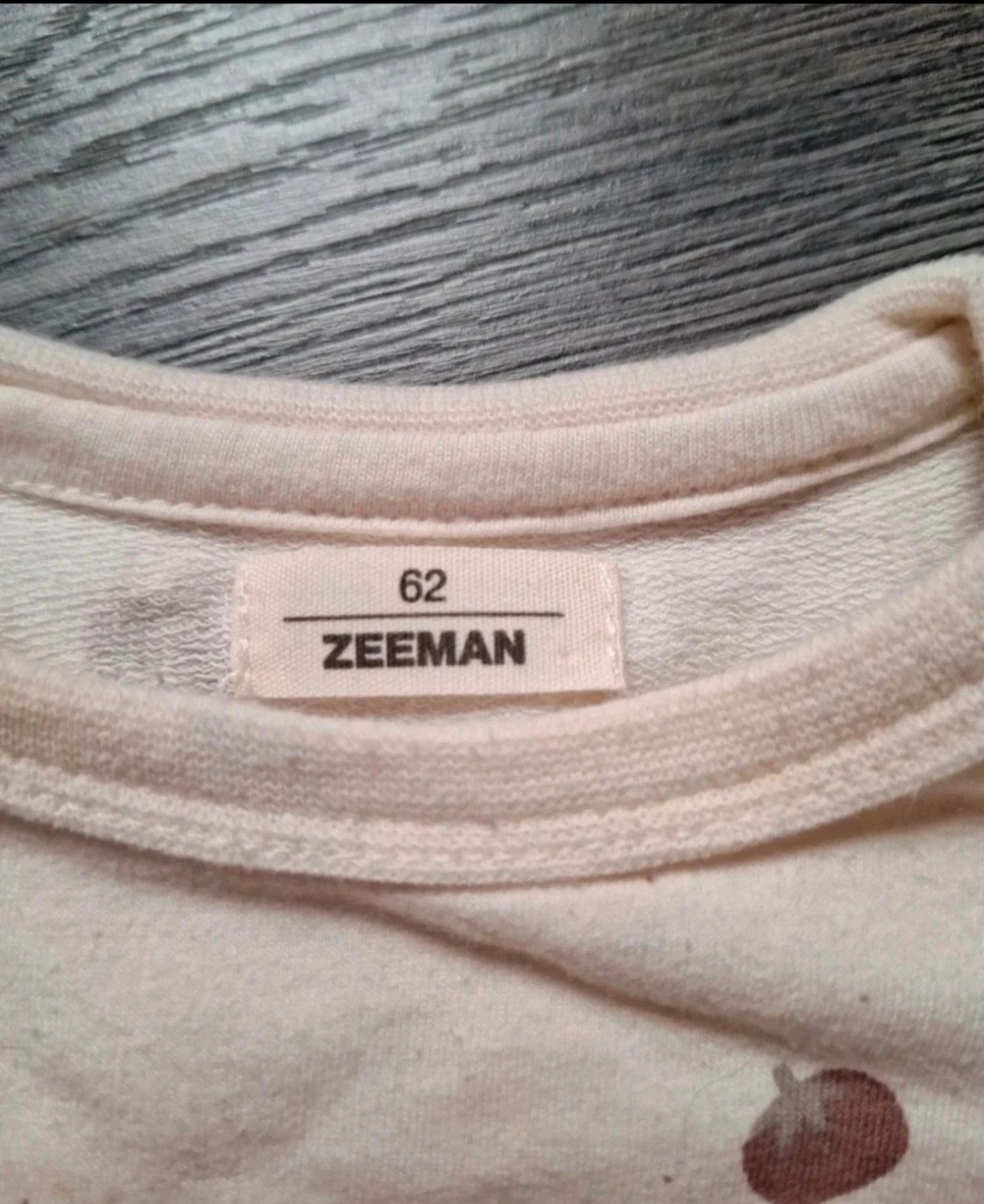 💗 Camiseta linda para bebé Zeeman talla 62 💗 – photo 3